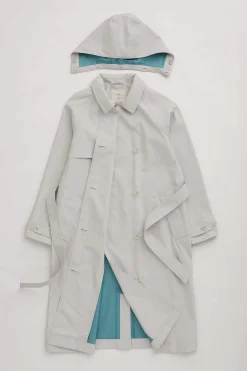Seasalt Cornwall Coats & Jackets<Penweathers Waterproof Trench Coat Driftwood