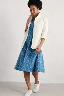 Seasalt Cornwall Dresses<Pier View Jersey Dress River Birds Sailboats