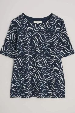 Seasalt Cornwall Tops<Poisson Jersey Top (Gots) Tide Lines Maritime