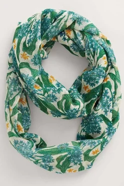 Seasalt Cornwall Scarves & Shawls<Pretty Circle Scarf Wetland Check Wreckage