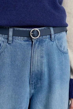 Seasalt Cornwall Belts<Reversible Leather Belt Harbour
