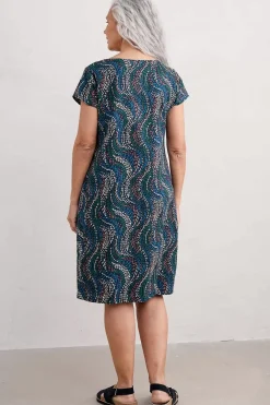 Seasalt Cornwall Dresses<River Cove Shift Dress River Spot Maritime