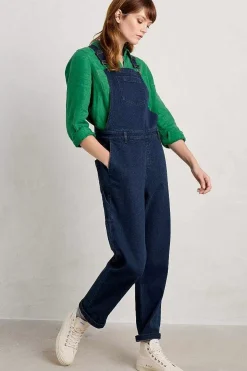 Seasalt Cornwall Trousers & Shorts<Rock Arch Dungarees Marine Overdye Tide