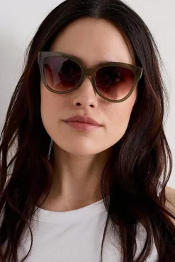 Seasalt Cornwall Sunglasses<Rockpool Sunglasses Olive