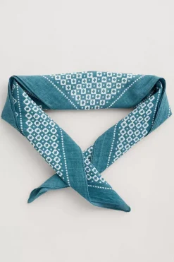 Seasalt Cornwall Handybands & Headbands<Sailor Square Wood Block Tile Rosemary