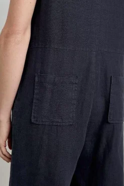 Seasalt Cornwall Trousers & Shorts<Salt Air Linen Jumpsuit Maritime