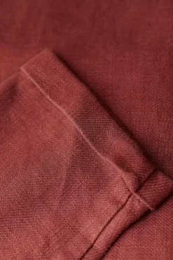 Seasalt Cornwall Tunics<St Agnes Clay Ramie-Blend Tunic Burgundy