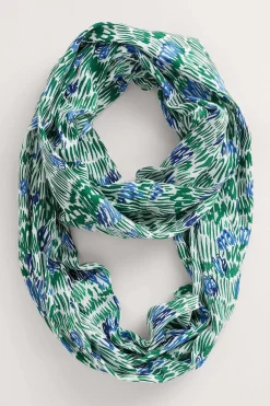 Seasalt Cornwall Scarves & Shawls<Summer Circle Scarf Kelp Forest Chalk