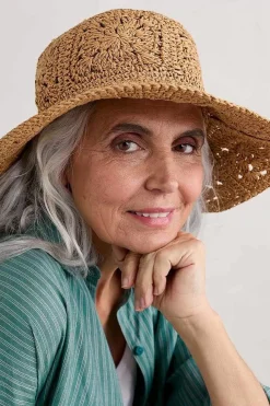 Seasalt Cornwall Hats<Sundew Crochet Hat Natural