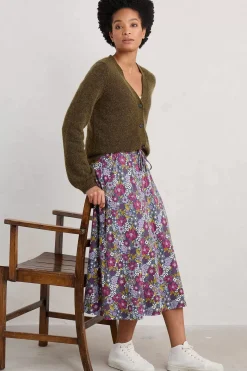 Seasalt Cornwall Knitwear<Taffle V-Neck Cardigan Laurel