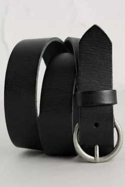 Seasalt Cornwall Belts<Townshend Leather Belt Black