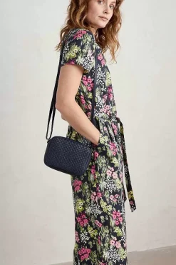 Seasalt Cornwall Trousers & Shorts<Treen Cove Linen Jumpsuit Painterly Field Maritime
