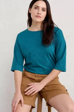 Seasalt Cornwall Tops<Tremayne Quay Jersey Top Mast