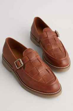 Seasalt Cornwall Shoes<Tresmeer Leather Shoes Rich Tan