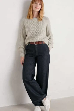 Seasalt Cornwall Knitwear<Tressa Cable Knit Jumper Aran