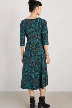 Seasalt Cornwall Dresses<Veronica Midi Dress (Gots) Tapestry Bloom Loch
