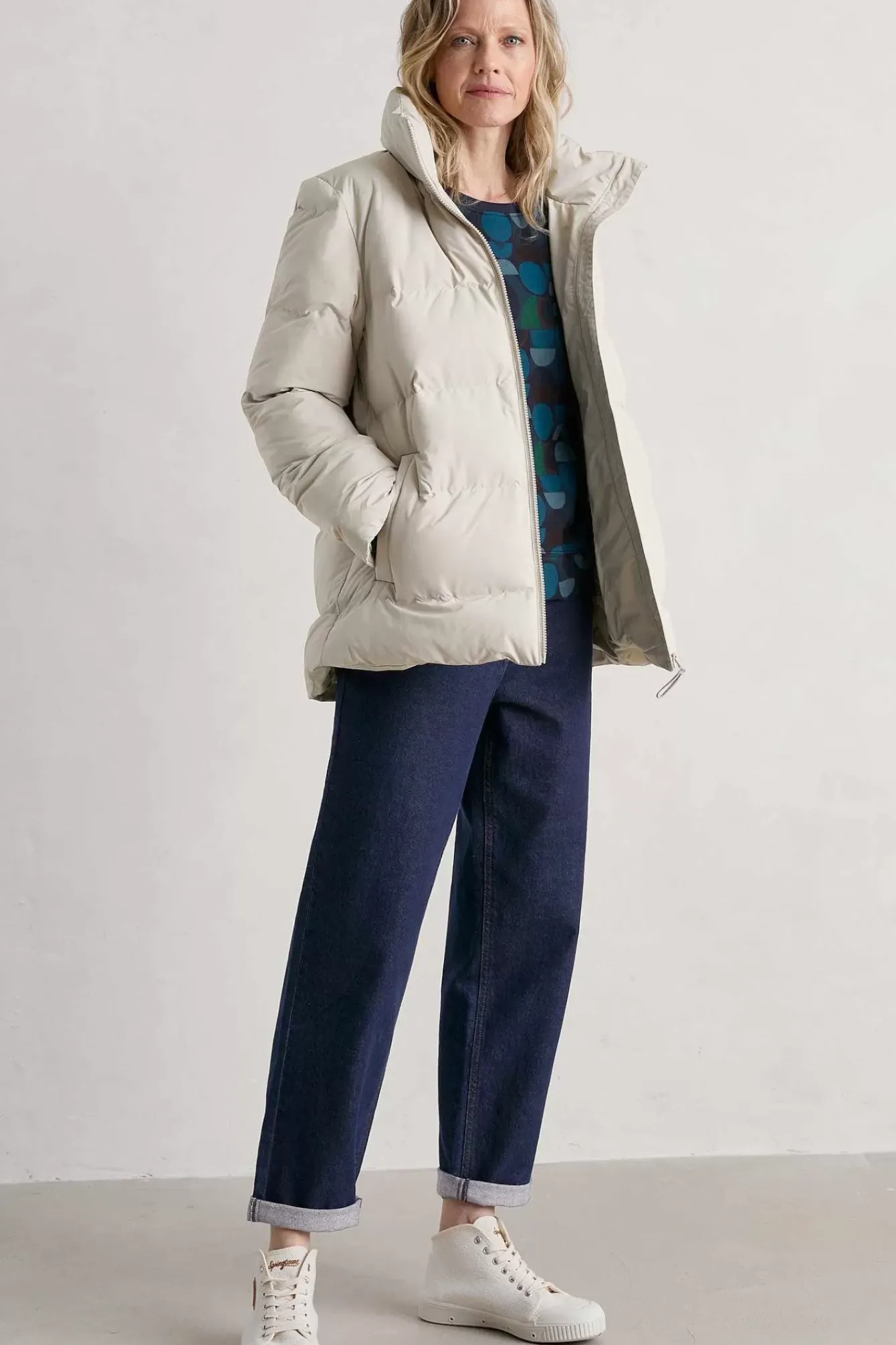 Seasalt Cornwall Coats & Jackets<Waymaker Waterproof Puffer Jacket Aran