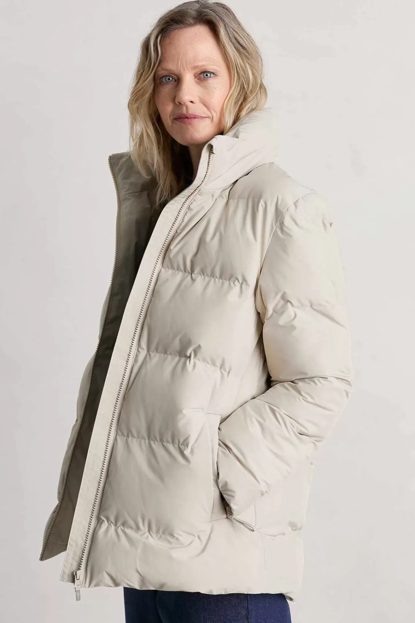 Seasalt Cornwall Coats & Jackets<Waymaker Waterproof Puffer Jacket Aran