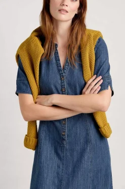 Seasalt Cornwall Dresses<Wightwick Midi Dress Mid Indigo Wash