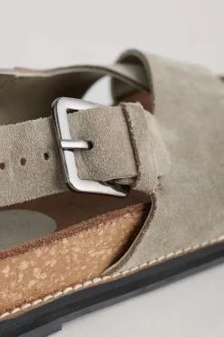 Seasalt Cornwall Sandals<Wilder Shores Crossover Leather Sandals Fawn