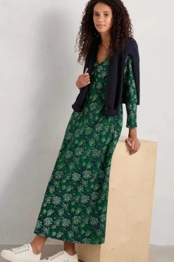 Seasalt Cornwall Dresses<Willow Blossom Dress Woodland Garlic Maritime