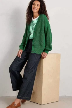 Seasalt Cornwall Knitwear<Winding Creek Organic Cotton Knit Cardigan Island