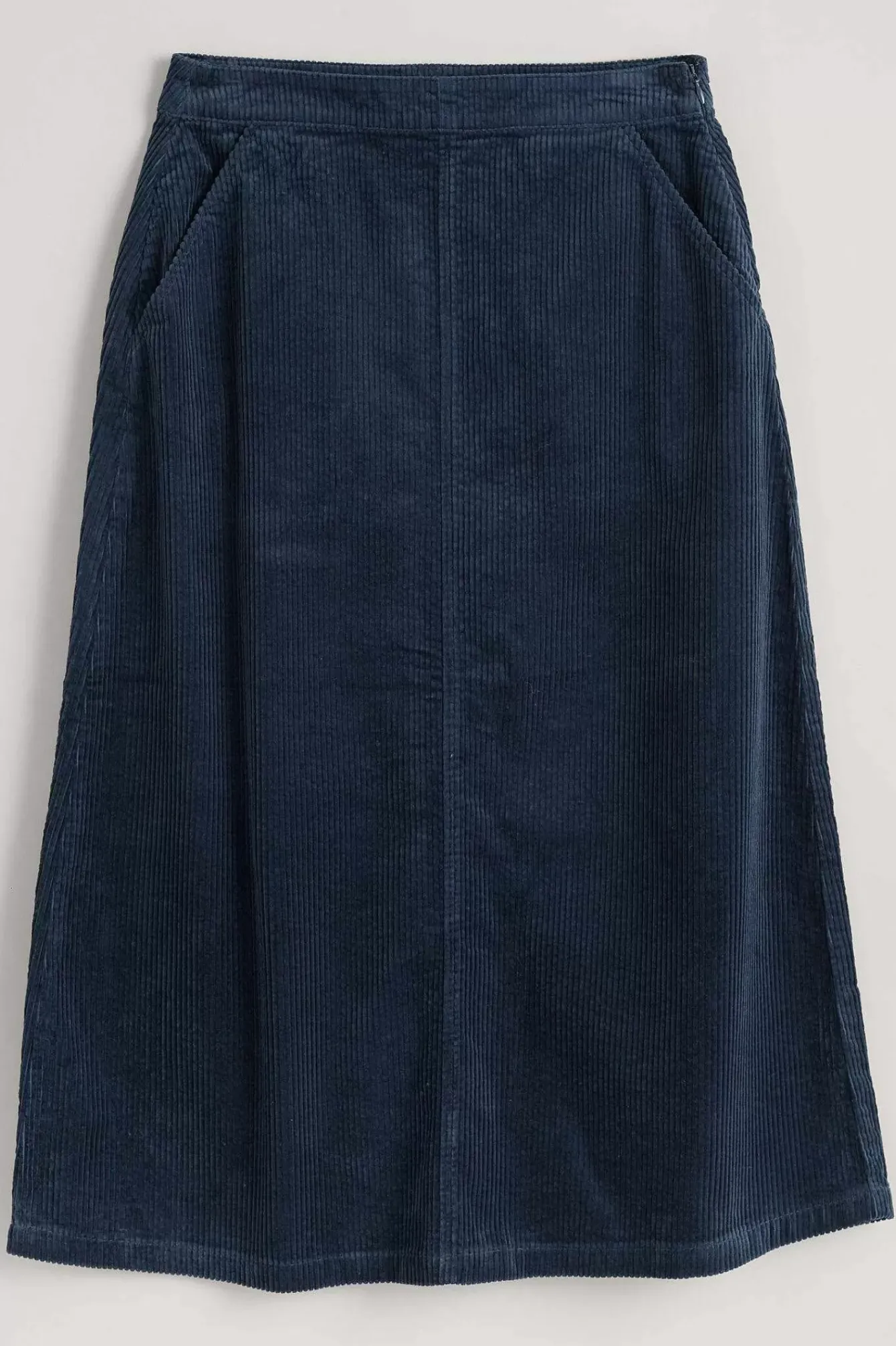 Seasalt Cornwall Skirts<Window Wren Cord Midi Skirt Maritime