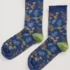 Seasalt Cornwall Socks & Tights<Women's Arty Socks Salt Marsh Maritime