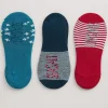 Seasalt Cornwall Socks & Tights<Women's Everyday Liner Socks Pack Of 3 Cloud Pattern Mix
