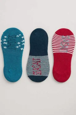 Seasalt Cornwall Socks & Tights<Women's Everyday Liner Socks Pack Of 3 Cloud Pattern Mix