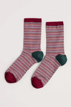 Seasalt Cornwall Socks & Tights<Women's Everyday Socks Confetti Anchorage