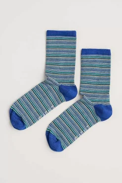 Seasalt Cornwall Socks & Tights<Women's Everyday Socks Confetti Anchorage