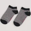 Seasalt Cornwall Socks & Tights<Women's Everyday Trainer Socks Spot Stripe Dusk