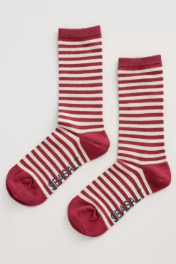Seasalt Cornwall Socks & Tights<Women's Sailor Socks Starling Scatter Succulent