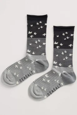 Seasalt Cornwall Socks & Tights<Women's Sailor Socks Starling Scatter Succulent